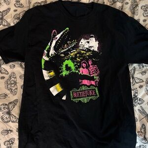 Beetlejuice Black Graphic T-Shirt